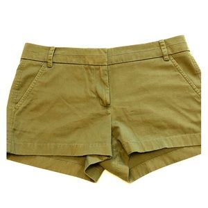J Crew Chino Shorts, new-never worm